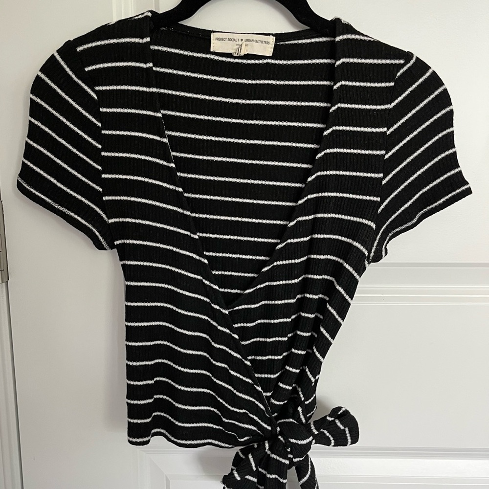Urban Outfitters wrap shirt